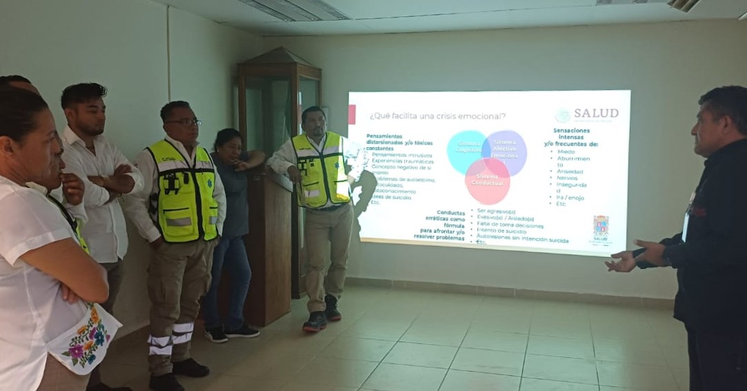 CAPACITAN A PERSONAL DEL SAMU EN CRISIS EMOCIONALES Y PRIMEROS AUXILIOS PSICOLÓGICOS