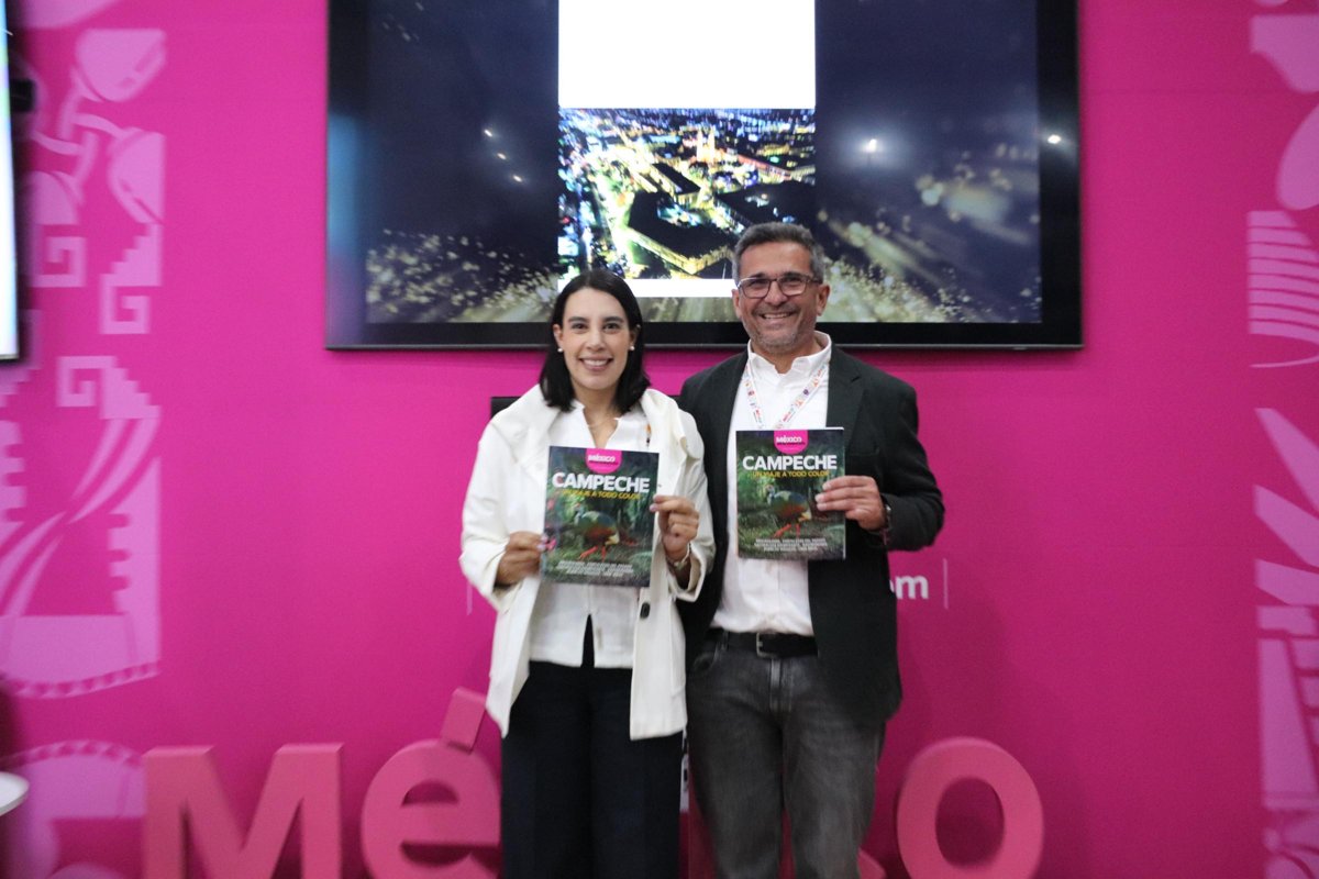 CAMPECHE SE POSICIONA EN EL TIANGUIS TURÍSTICO 2025 CON LA PRESENTACIÓN DE SU GUÍA OFICIAL EN MÉXICO DESCONOCIDO