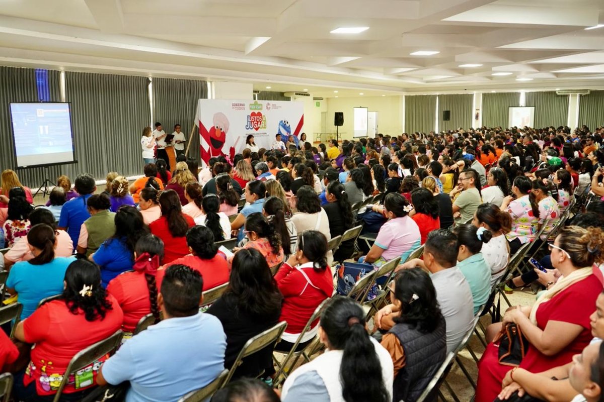 PROGRAMA ¡LISTOS A JUGAR! DE PLAZA SÉSAMO LLEGA A PREESCOLARES DE CAMPECHE