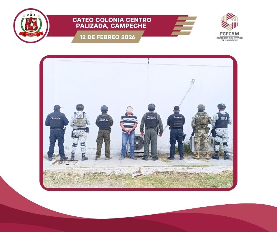 REALIZA FGECAM CATEO EN PALIZADA