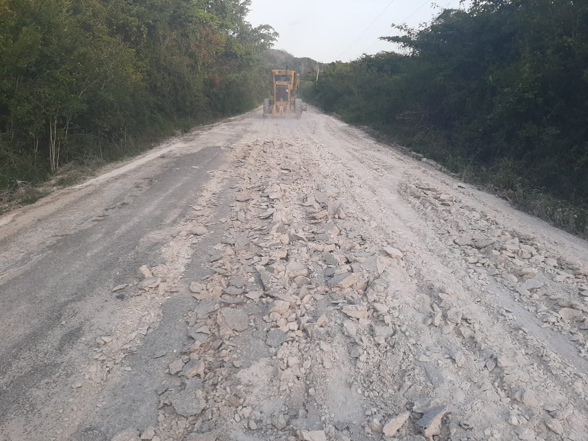 MANTENIMIENTO DEL CAMINO EL MANANTIAL - LA VIRGENCITA DE LA CANDELARIA (TRAMOS AISLADOS) MUNICIPIO CALAKMUL