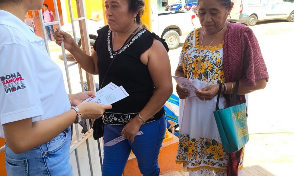 FORTALECE EL CETS ACCIONES DE DIFUSIÓN SOBRE LA DONACIÓN ALTRUISTA DE SANGRE