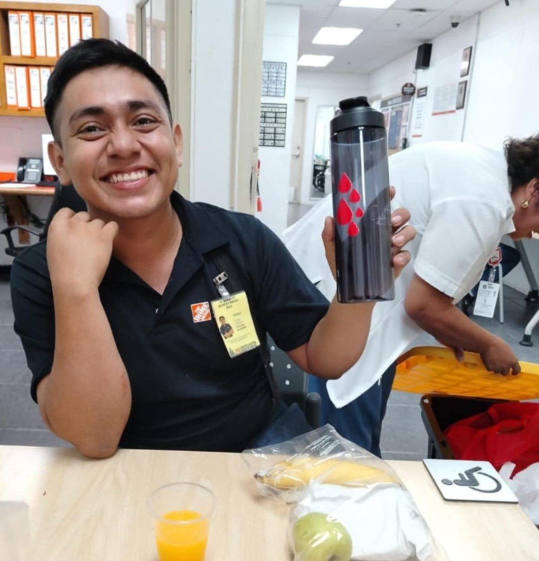 REALIZA EL CETS CAMPAÑA DE DONACIÓN ALTRUISTA DE SANGRE EN EMPRESA HOME DEPOT