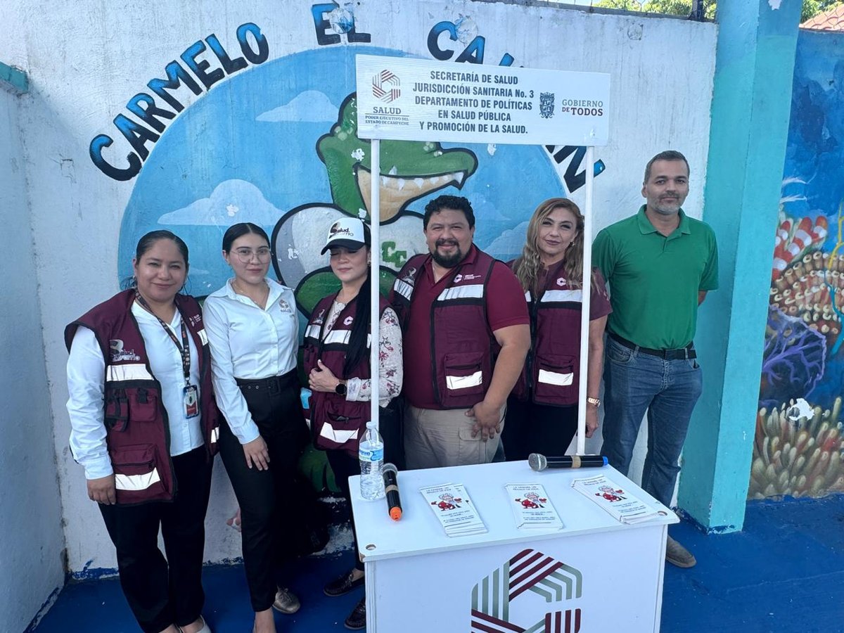 IMPULSAN DONACIÓN ALTRUISTA DE SANGRE EN CARMEN A TRAVÉS DE SALUD EN TU BARRIO
