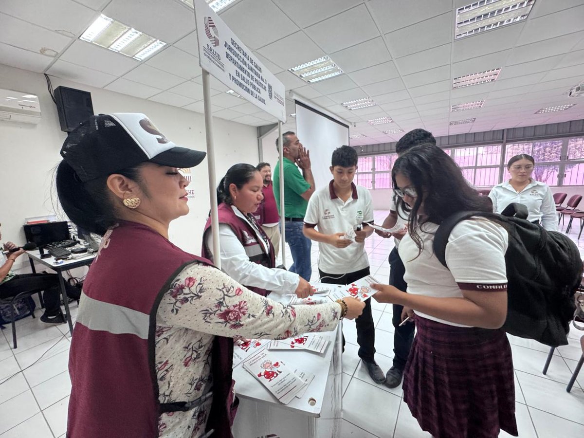 IMPULSAN DONACIÓN ALTRUISTA DE SANGRE EN CARMEN A TRAVÉS DE SALUD EN TU BARRIO
