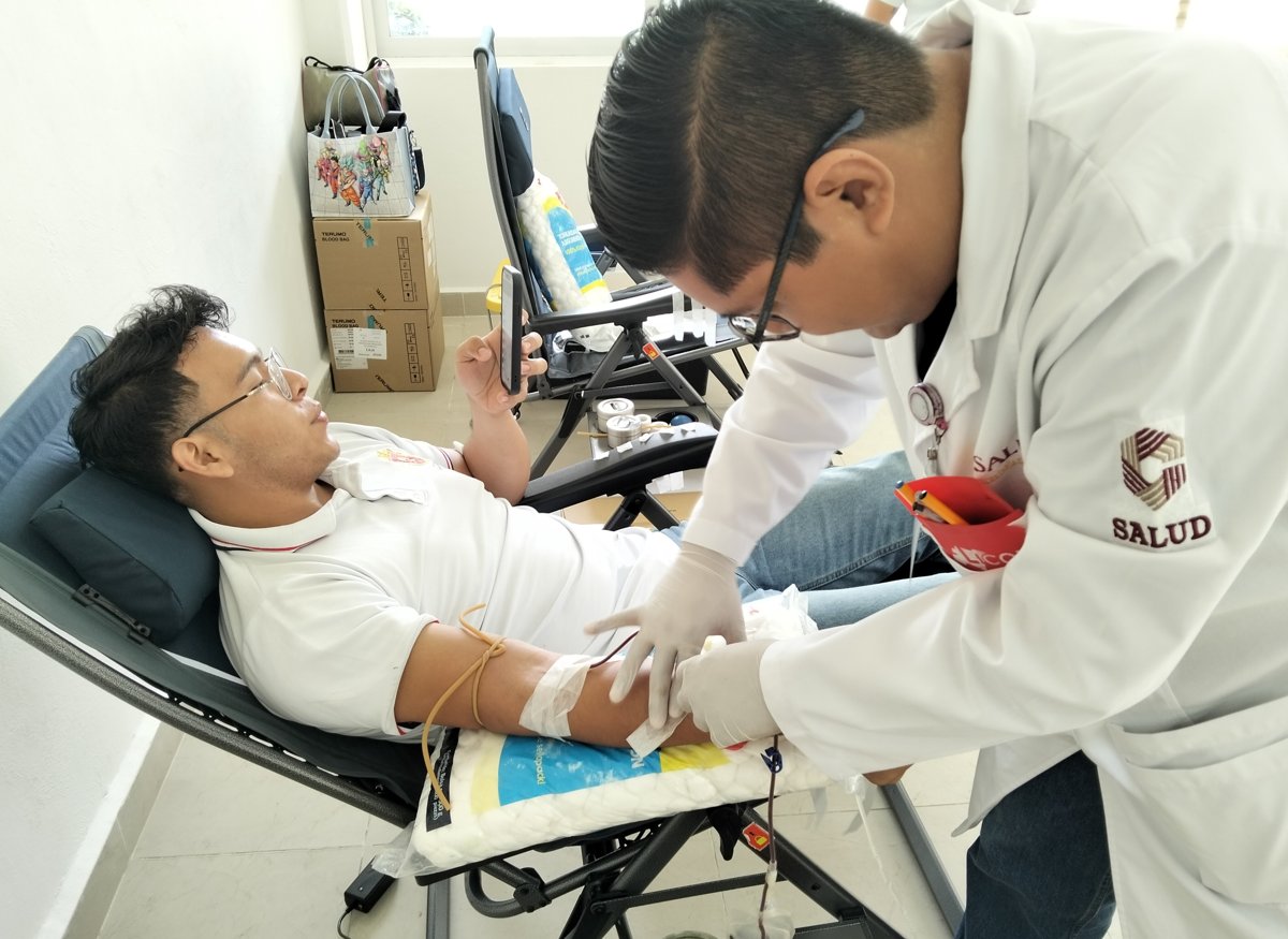 DONAR SANGRE EN EL CETS CAMPECHE ES GRATUITO; EXHORTAN A DENUNCIAR ESTAFAS