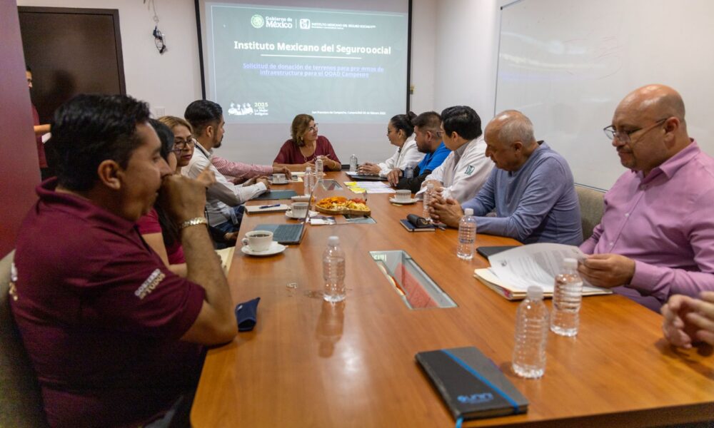 IMSS Y GOBIERNO DE CAMPECHE, UNIDOS PARA FORTALECER LA SALUD EN CAMPECHE