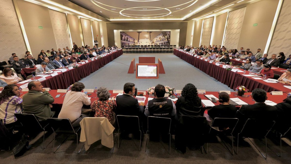 CAMPECHE PRESENTE EN EL DÉCIMO ENCUENTRO NACIONAL DE AUTORIDADES DE PROTECCIÓN A PERSONAS DEFENSORAS DE DERECHOS HUMANOS Y PERIODISTAS