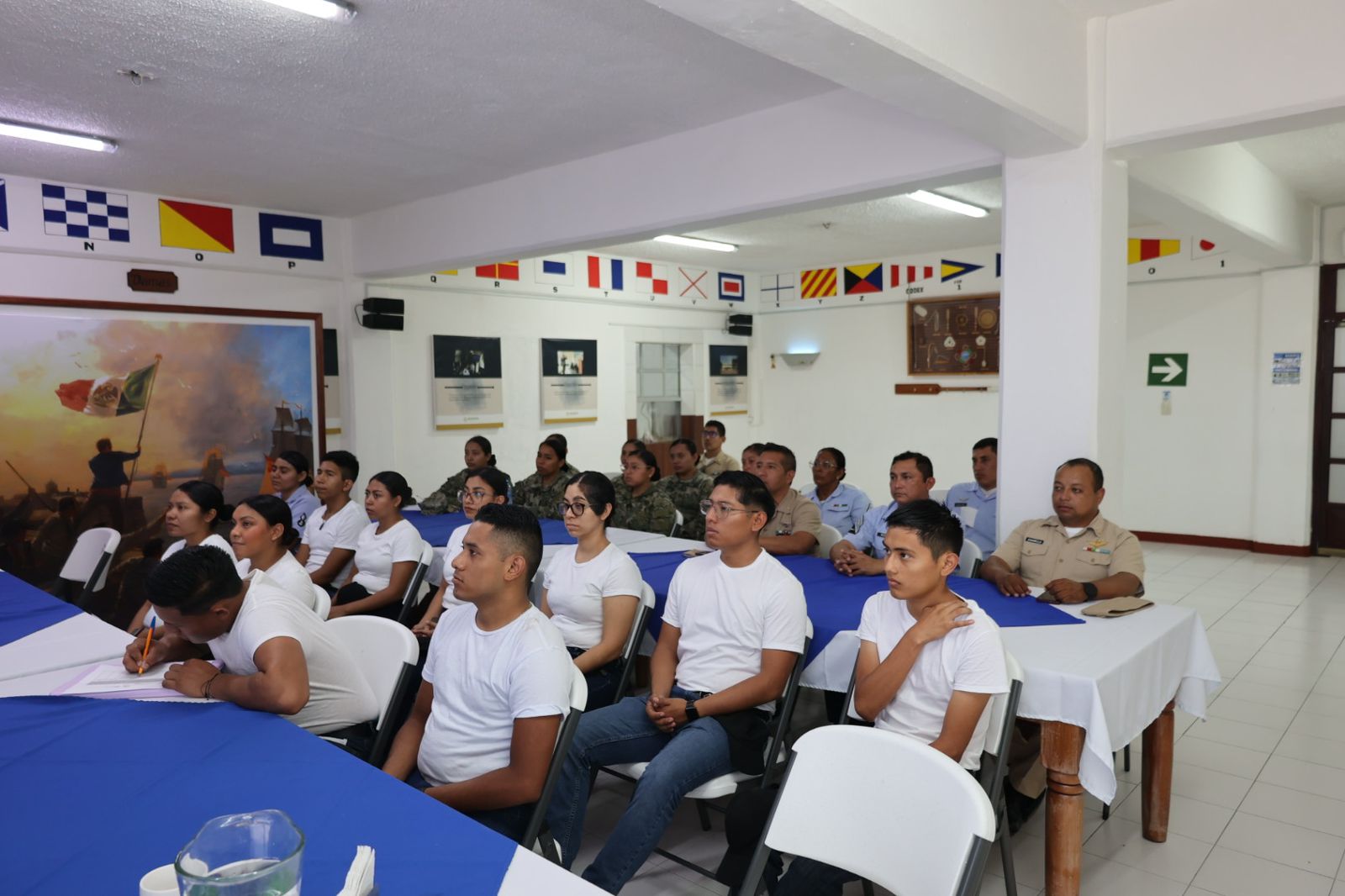 Imec Imparte La Plática Denominada “Voces Imparables, Derechos Humanos De Las Mujeres” Al Personal Del Séctor Naval