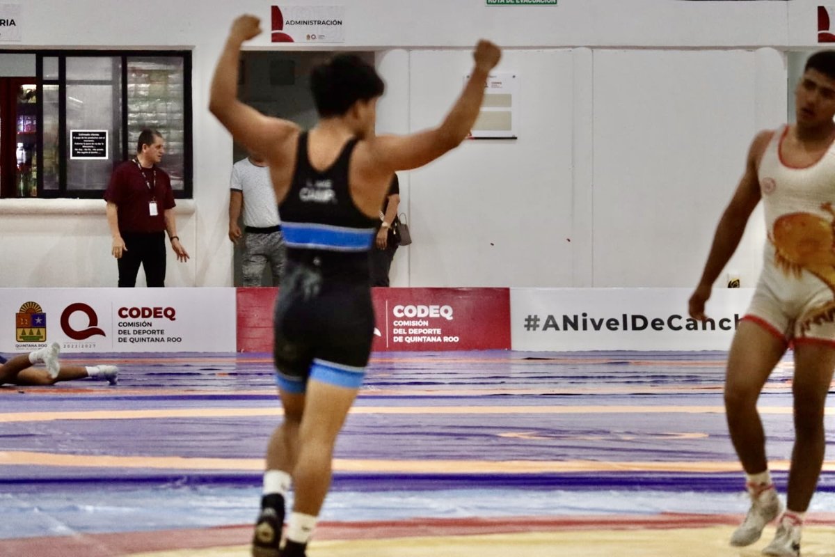 LUCHADORES CAMPECHANOS LOGRAN CLASIFICACIÓN PERFECTA AL NACIONAL CONADE EN GRECO-ROMANO