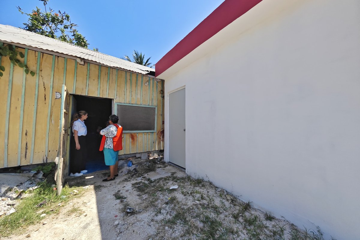 SUPERVISAN PROGRAMA DE AMPLIACIÓN DE VIVIENDA EN SU MODALIDAD DE "RECÁMARA" EN EL MUNICIPIO DE ESCÁRCEGA