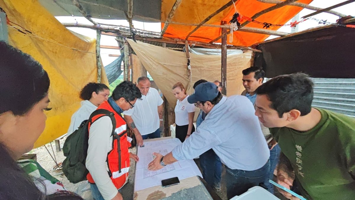 AVANZA EL PROYECTO DE VIVIENDA PARA EL BIENESTAR EN ESCÁRCEGA