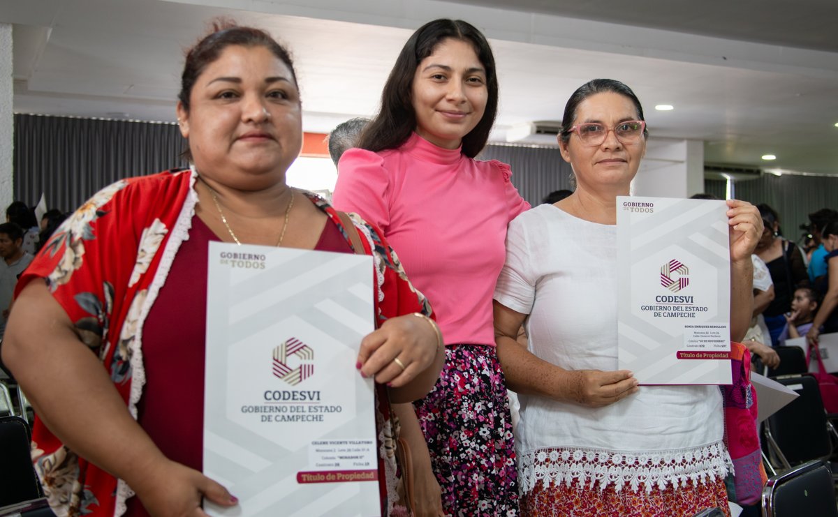 CAMPECHE AVANZA CON CERTEZA JURÍDICA PARA CIENTOS DE FAMILIAS