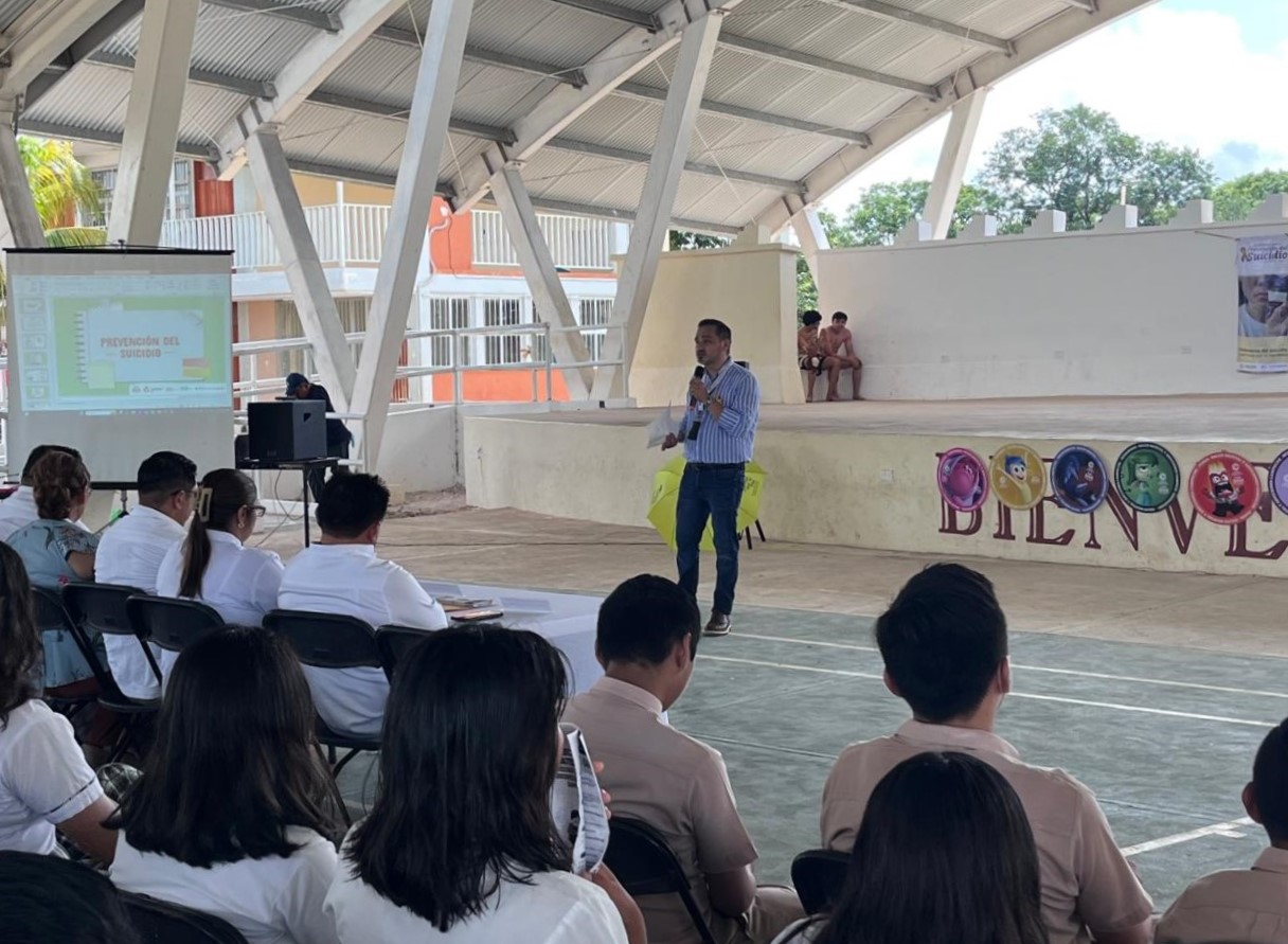 INTENSIFICAN ACCIONES PREVENTIVAS PARA EL CUIDADO DE LA SALUD MENTAL EN ESCUELAS