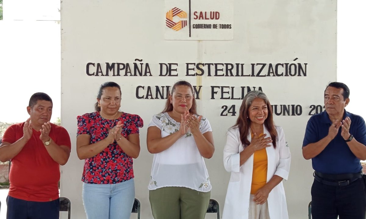 REALIZAN CAMPAÑA DE ESTERILIZACIÓN CANINA Y FELINA EN XPUJIL