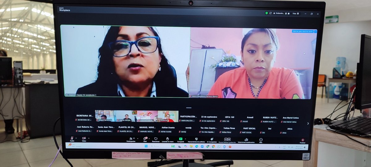 SEDUC Y SALUD CAPACITAN A DIRECTIVOS DE ESCUELAS PROMOTORAS DE LA SALUD