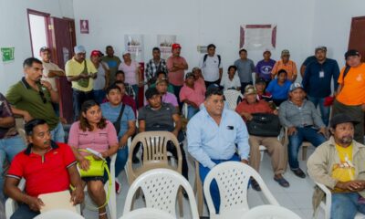 REUNIÓN EN CALAKMUL CON COMISARIOS EJIDALES