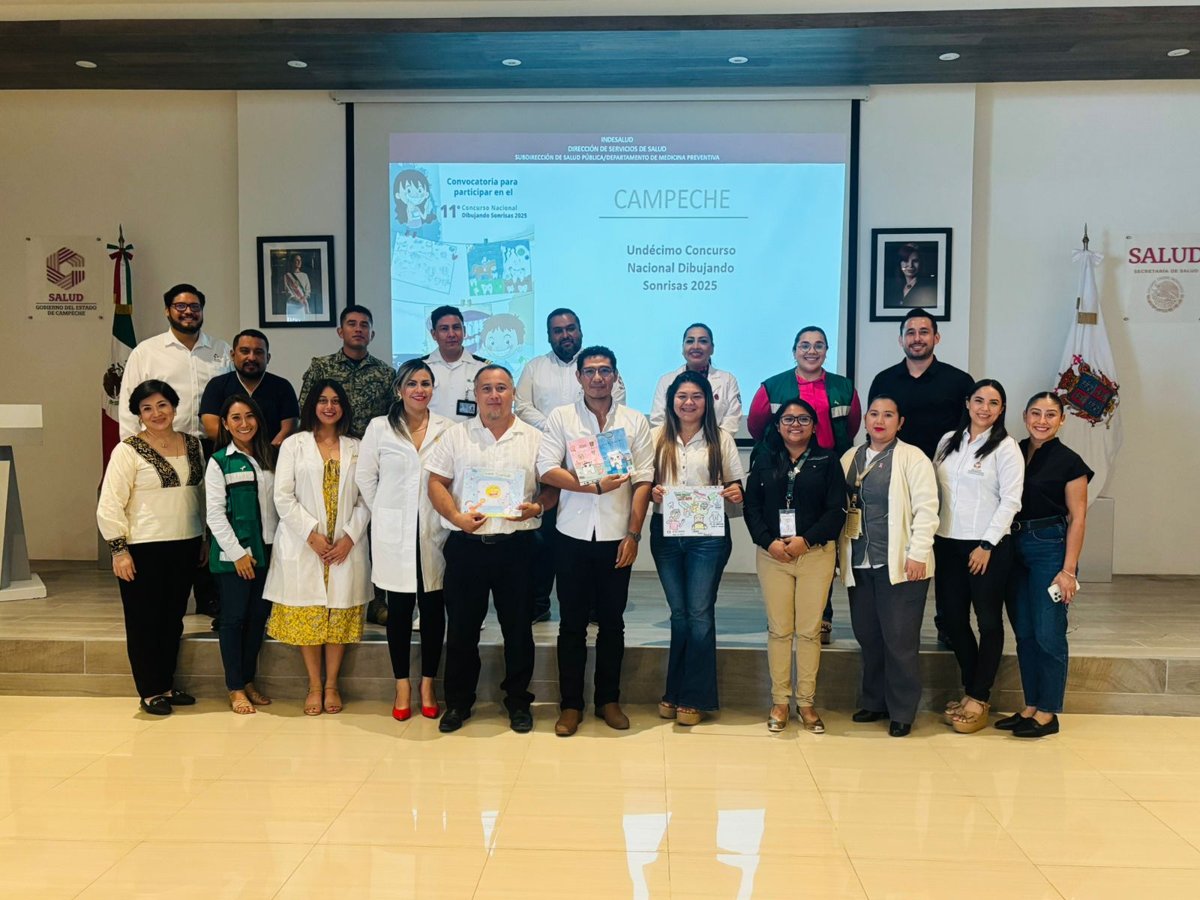 TALENTO CAMPECHANO DESTACA EN EL UNDÉCIMO CONCURSO NACIONAL “DIBUJANDO SONRISAS 2025”