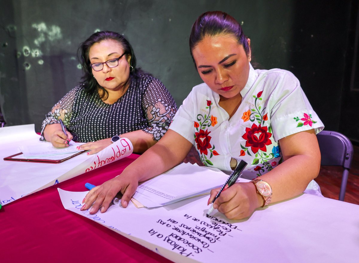 175 MUJERES PARTICIPAN EN LA “ASAMBLEA DE MUJERES, VOCES POR LA IGUALDAD Y CONTRA LAS VIOLENCIAS”, EN TENABO