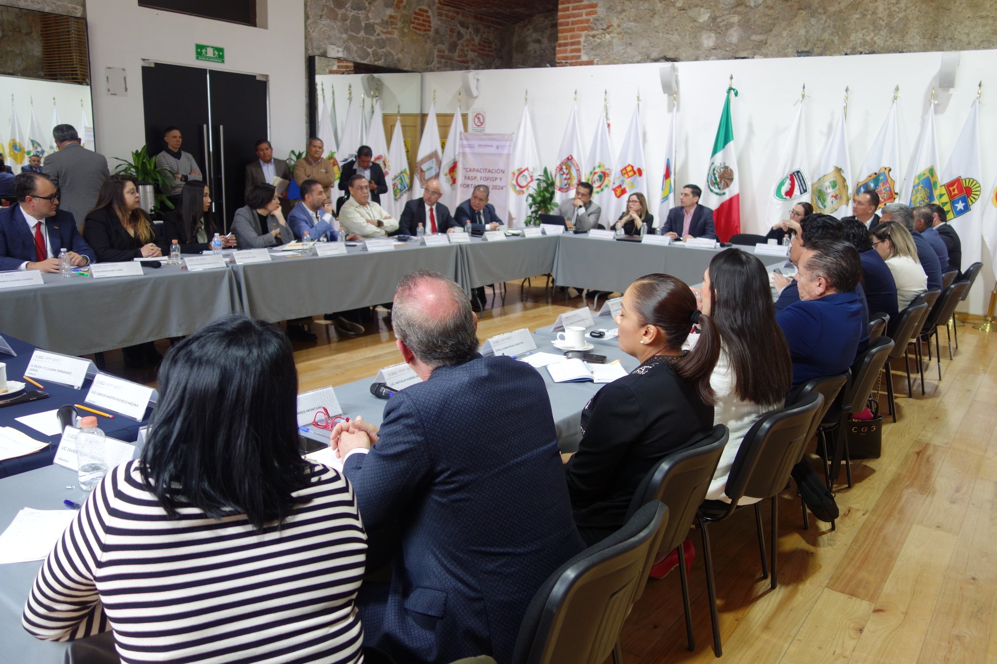 SECRETARIO DEL CONSEJO DE SEGURIDAD PÚBLICA DE CAMPECHE ACUDE A CAPACITACIÓN POR LOS RECURSOS DEL FASP 2024