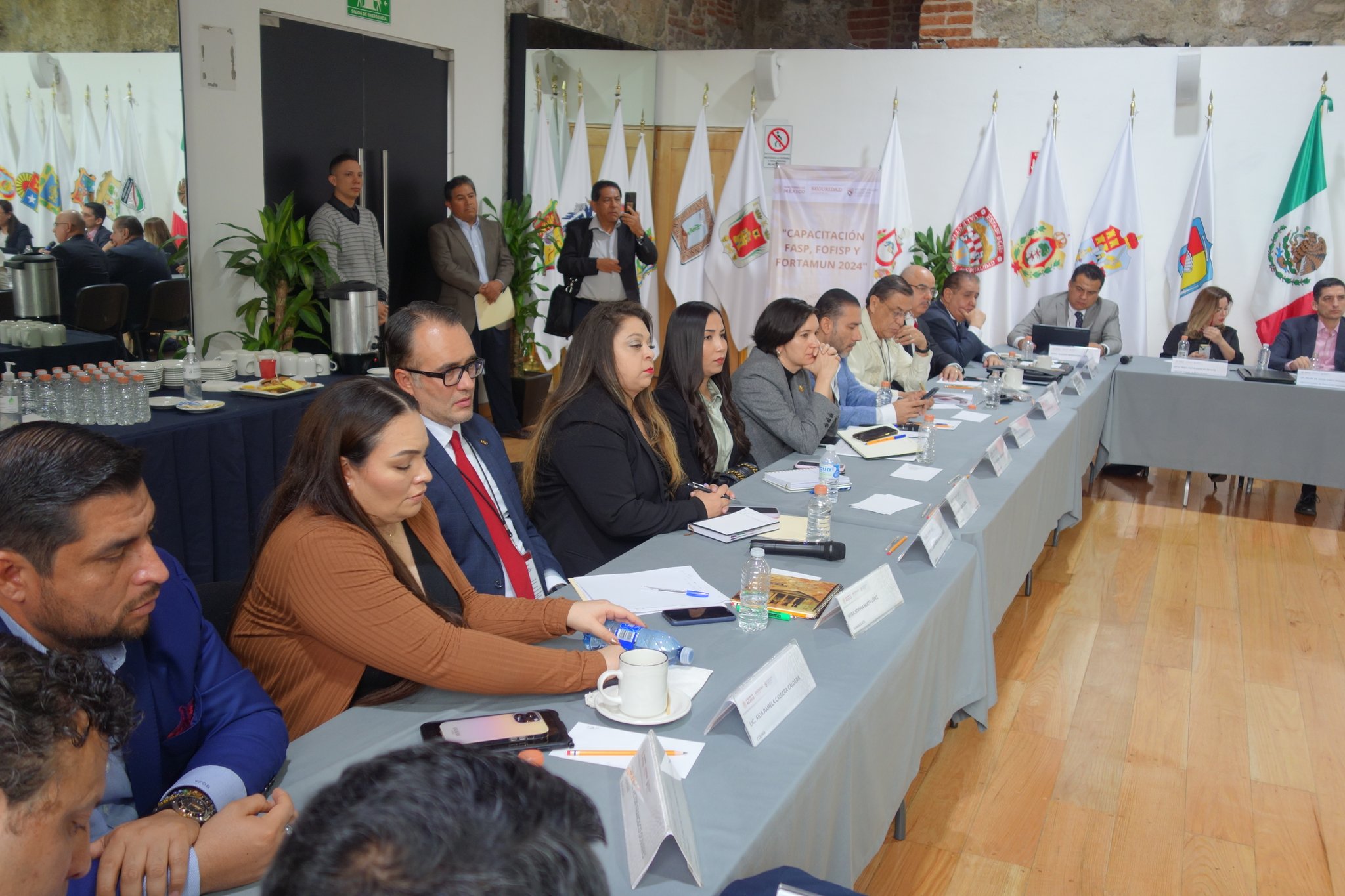 SECRETARIO DEL CONSEJO DE SEGURIDAD PÚBLICA DE CAMPECHE ACUDE A CAPACITACIÓN POR LOS RECURSOS DEL FASP 2024