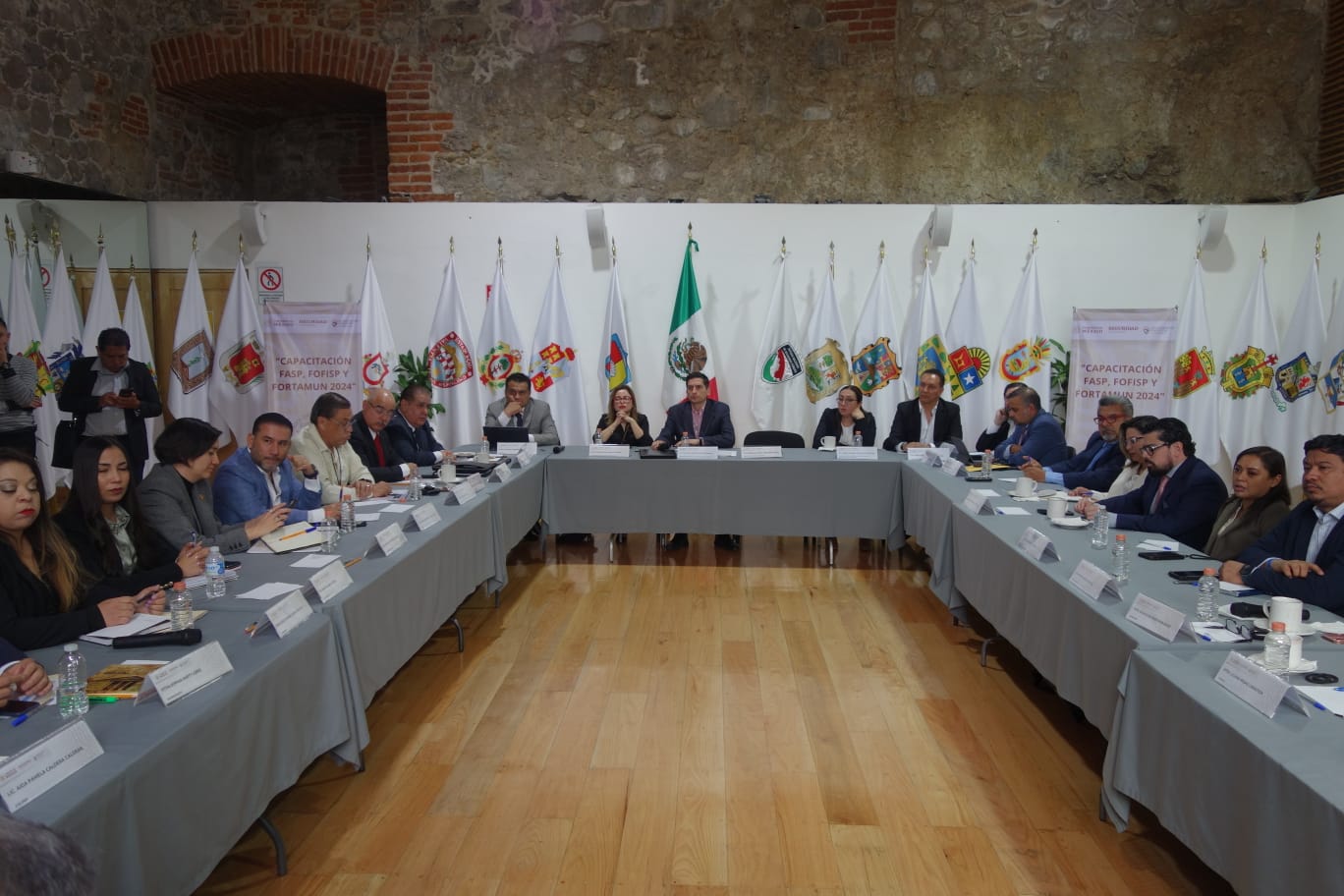 SECRETARIO DEL CONSEJO DE SEGURIDAD PÚBLICA DE CAMPECHE ACUDE A CAPACITACIÓN POR LOS RECURSOS DEL FASP 2024