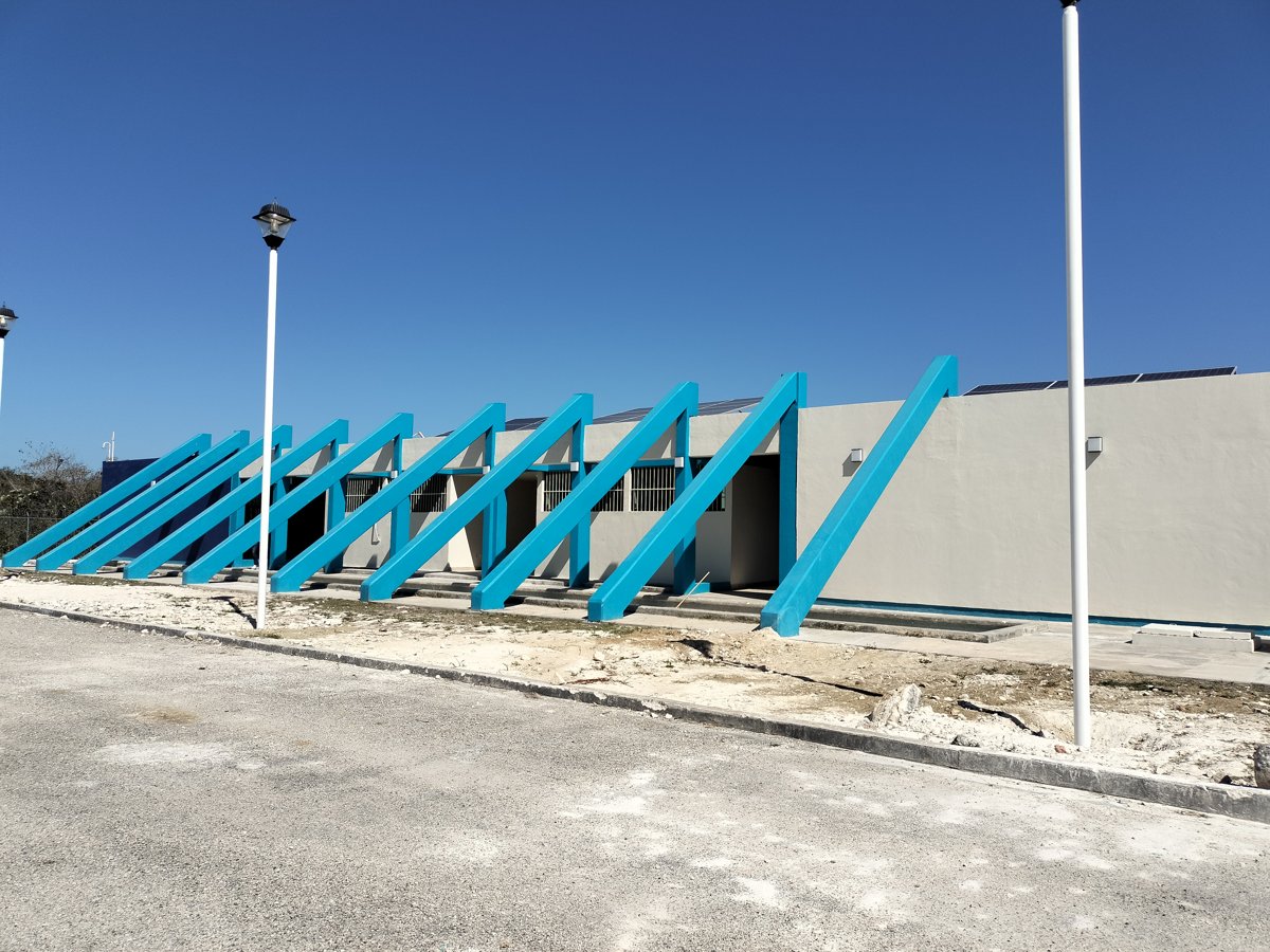 OBRAS EN EL CENTRO DE INVESTIGACIÓN DEL TECNOLÓGICO DE CAMPECHE