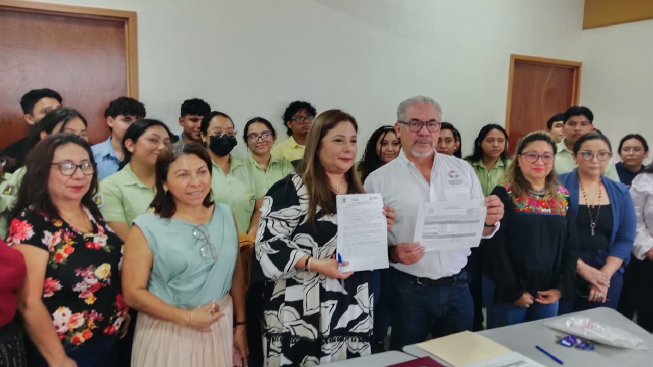 SE REALIZA ACTO DE ENTREGA-RECEPCIÓN DE NUEVAS AULAS EDUCATIVAS EN CAMPUS V DEL INSTITUTO CAMPECHANO