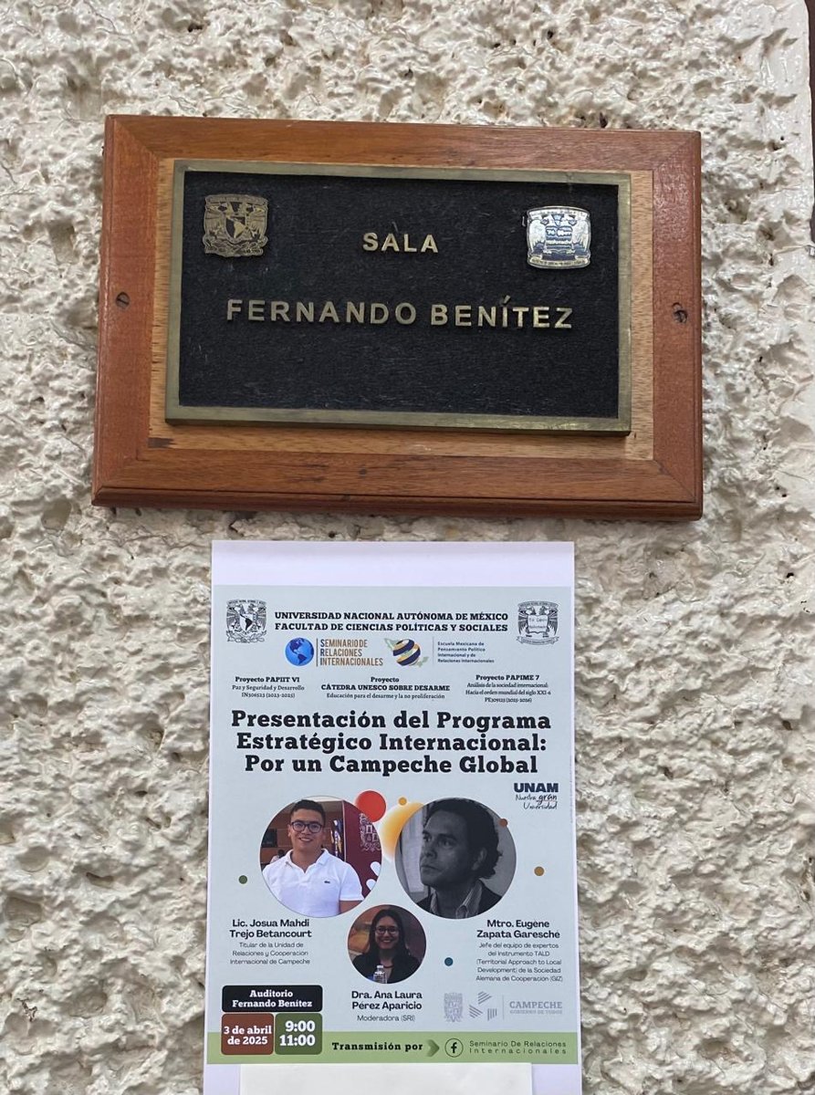 PRESENTACIÓN DEL PROGRAMA ESTRATÉGICO INTERNACIONAL: POR UN CAMPECHE GLOBAL