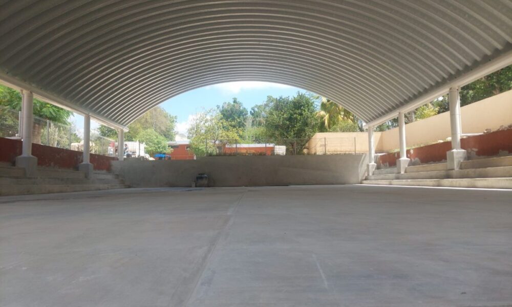OBRAS EN LA ESCUELA PRIMARIA PEDRO PABLO ARCILA EN EL MUNICIPIO DE CALKINI