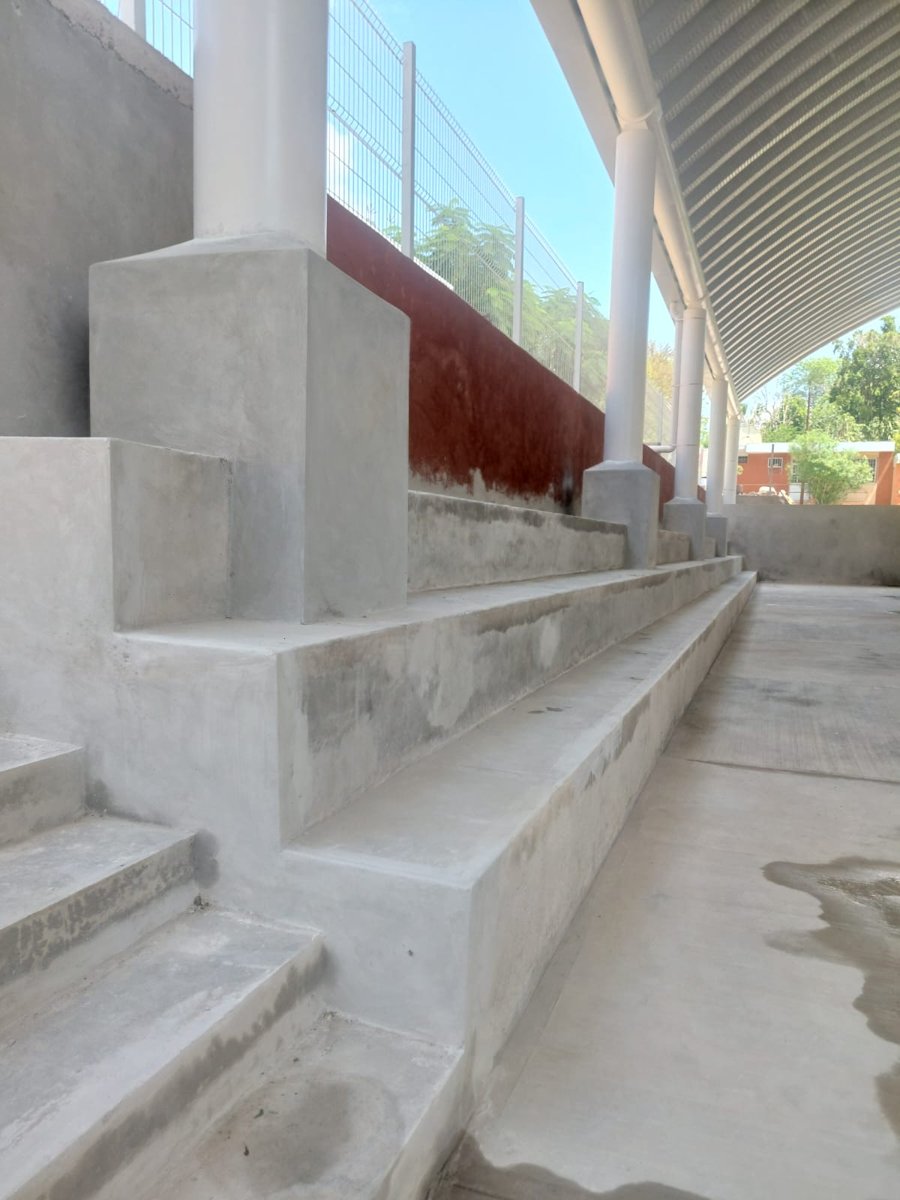 OBRAS EN LA ESCUELA PRIMARIA PEDRO PABLO ARCILA EN EL MUNICIPIO DE CALKINI
