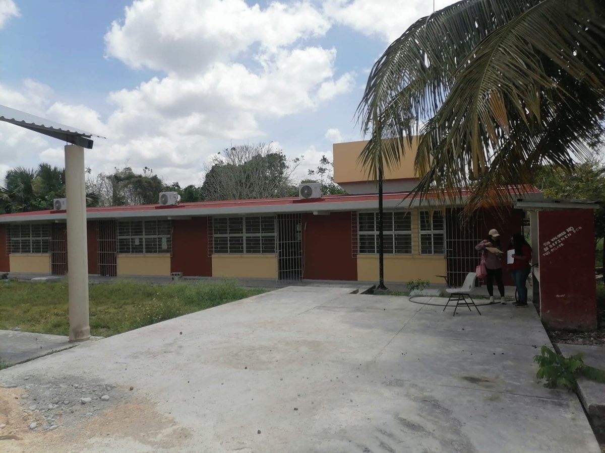 REHABILITACION DE INFRAESTRUCTURA EN TELESECUNDARIA #68 EN HOPELCHEN