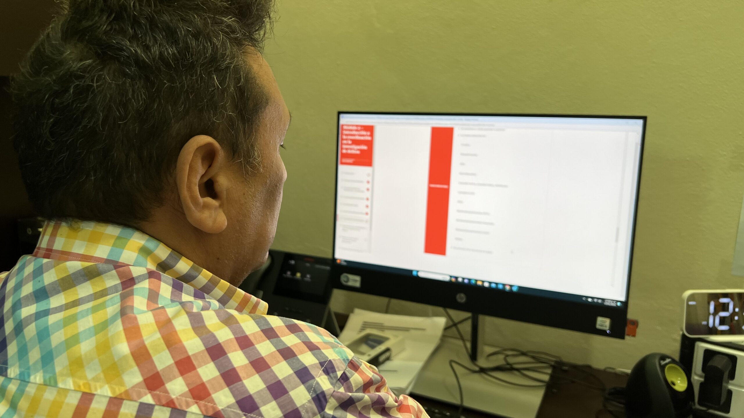 PERSONAL DEL INDAJUCAM PARTICIPA EN CURSOS DE CAPACITACIÓN DE LA OFICINA DE LAS NACIONES UNIDAS CONTRA LA DROGA Y EL DELITO