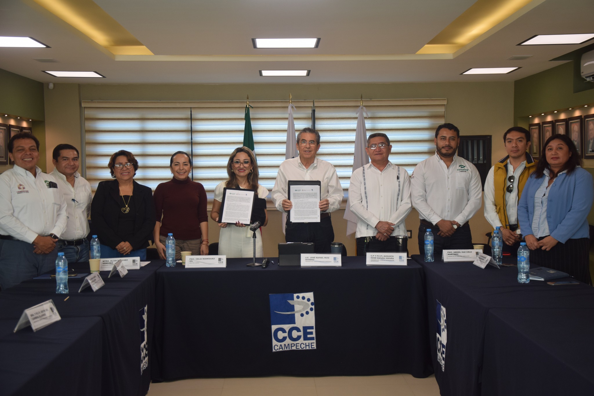 FIRMA CONVENIO CONALEP Y CCE