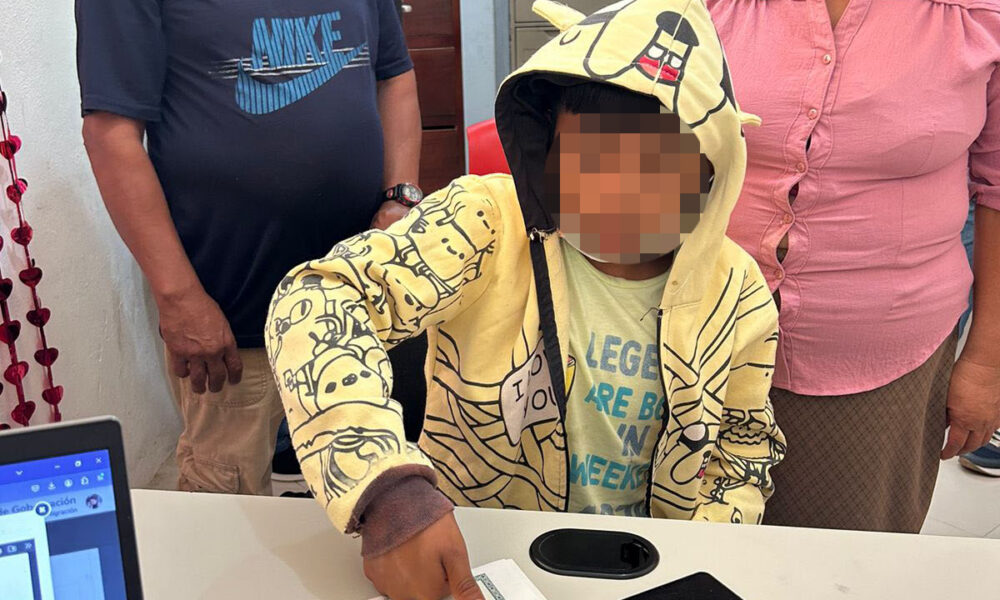 SEGOB LE OTORGA IDENTIDAD JURÍDICA Y LA OPORTUNIDAD DE ACCEDER A LOS DERECHOS DE EDUCACIÓN Y SALUD A UN MENOR DE SAN JOSÉ CARPIZO