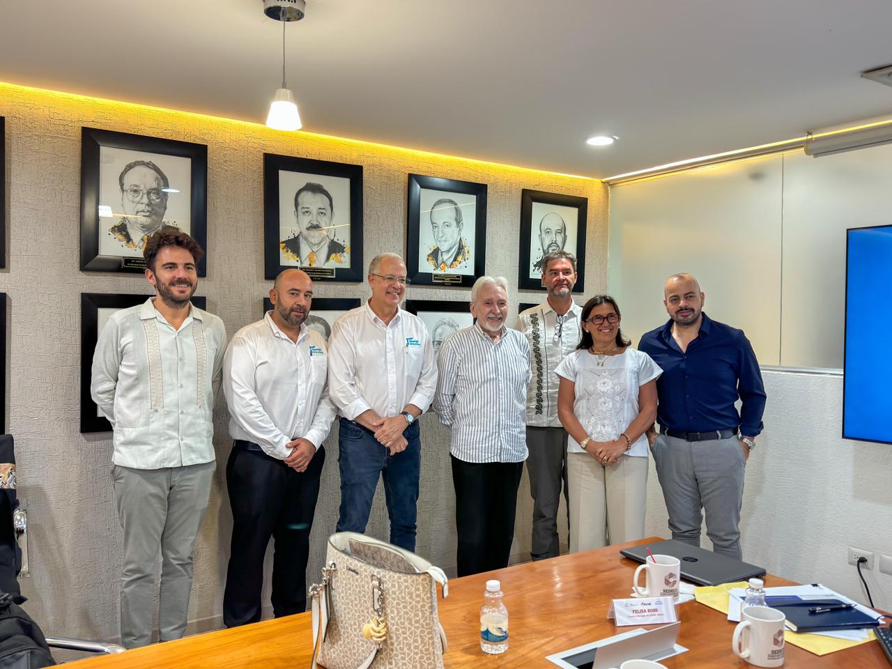 REUNIÓN ESTRATÉGICA ENTRE LA AGENCIA DE ENERGÍA DEL ESTADO DE CAMPECHE, ENGIE, ENERGÍA MAYAKÁN Y BONATTI