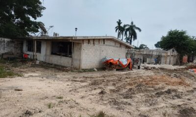 REALIZA INIFEEC TRABAJOS DE CONSTRUCCIÓN EN LA ESCUELA PRIMARIA JOSÉ MARÍA MORELES Y PAVÓN EN ESCÁRCEGA