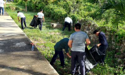 PARTICIPACION ALUMNOS PLANTEL DZITBALCHÉ SEMANA DE SERVICIO A LA COMUNIDAD ALUMNOS PARTICIPAN EN ACTIVIDADES DE APOYO A LA COMUNIDAD SE REALIZO LIMPIEZA DE LA CALLE 18 Y PARQUE DE LAS LETRAS DE DZTIBALCHÉ