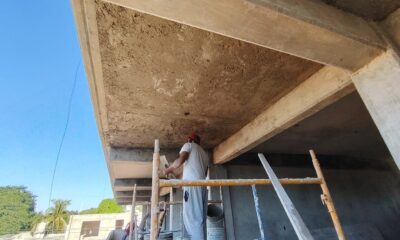 AVANCE DE LA SEGUNDA ETAPA DE CONSTRUCCIÓN EN LA ESCUELA PRIMARIA MANUEL GUAL VIDAL, COLONIA ESPERANZA