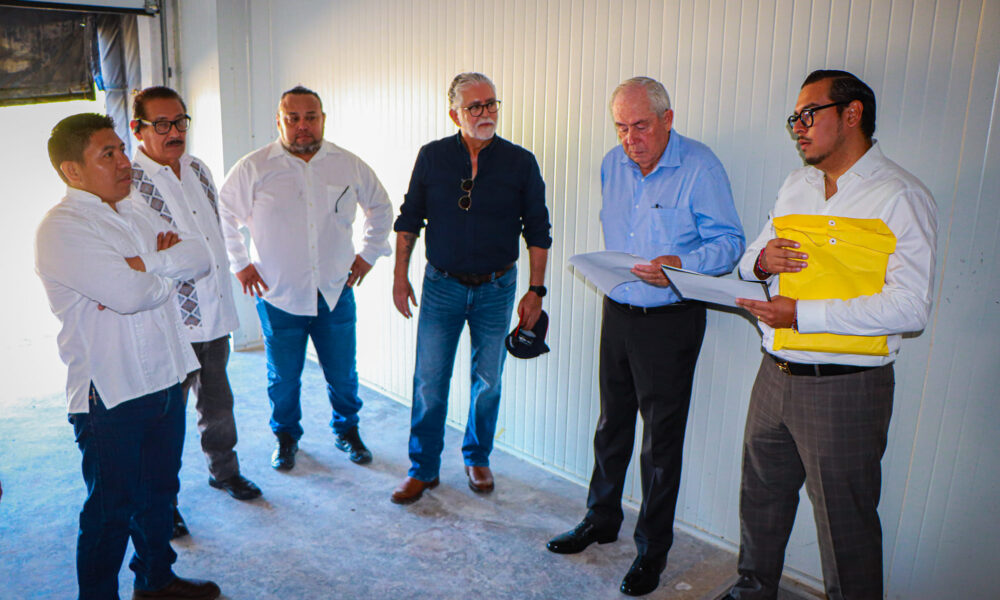 INSPECCIONAN PARQUE INDUSTRIAL DONDE SE INSTALARÁ NUEVA PLANTA PASTEURIZADORA DE LECHE