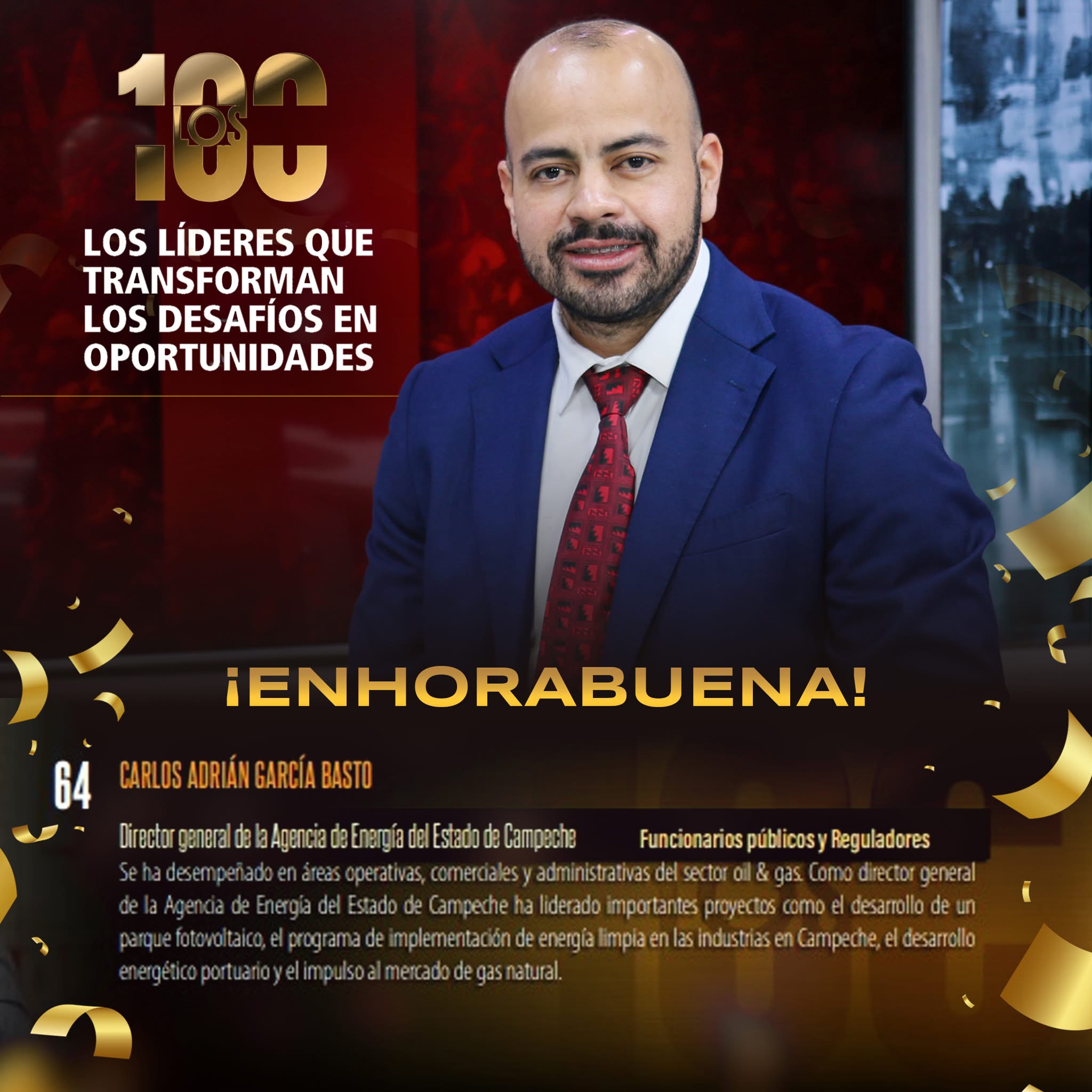 Reconocimiento a los Líderes que Transforman el Sector Energético en México