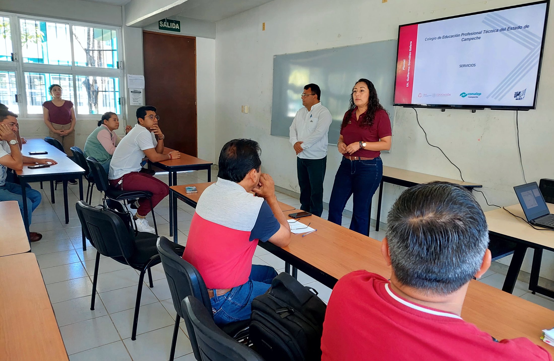 PRESENTACION PROYECTO BENEFICIO SOCIAL PLANTEL CAMPECHE PROYECTO DE SERVICIOS EN INFORMÁTICA, ELECTRICIDAD, REFRIGERACIÓN Y CLIMATIZACIÓN BENEFICIO A LA COMUNIDAD