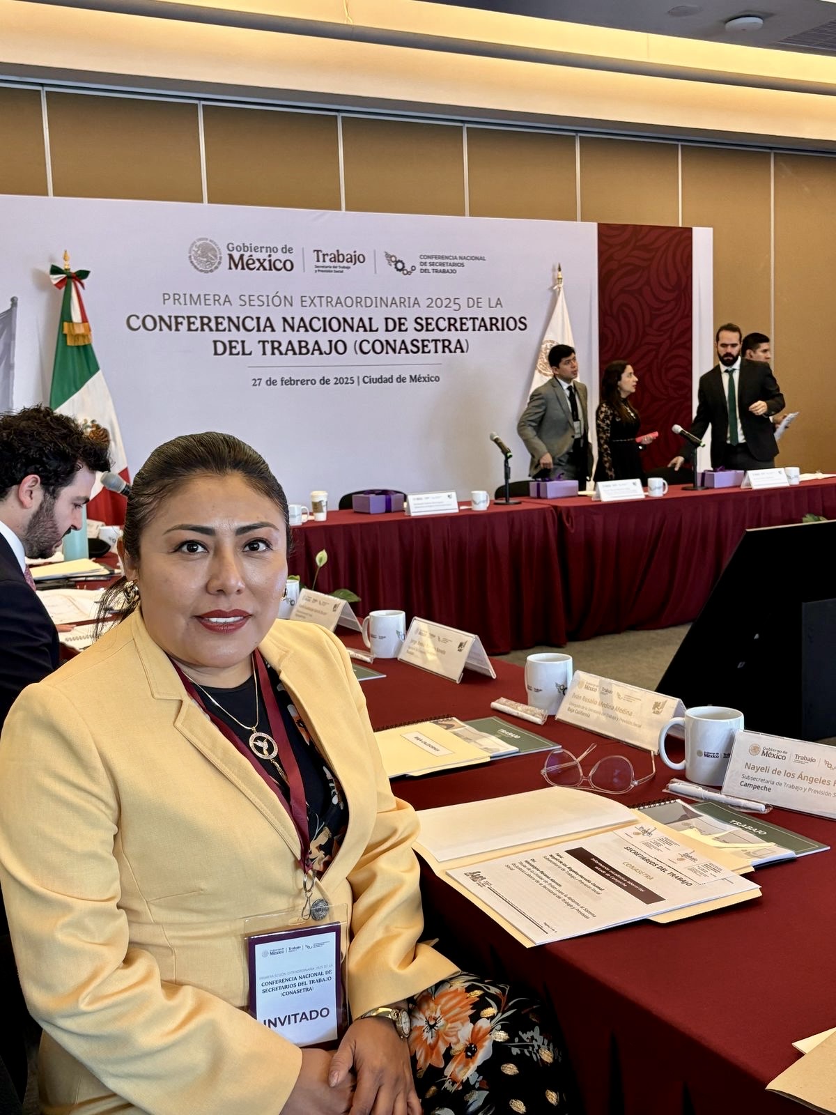 CAMPECHE PRESENTE EN LA PRIMERA SESIÓN EXTRAORDINARIA 2025 DE LA CONASETRA