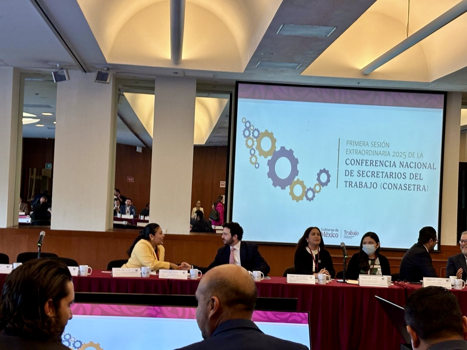 CAMPECHE PRESENTE EN LA PRIMERA SESIÓN EXTRAORDINARIA 2025 DE LA CONASETRA