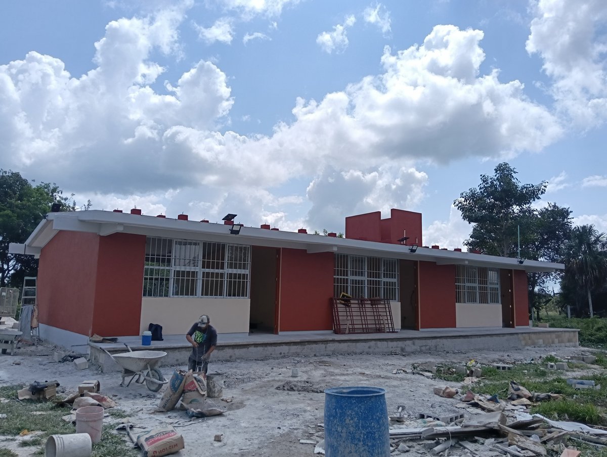 OBRAS EN TELESECUNDARIA TECNICA 161