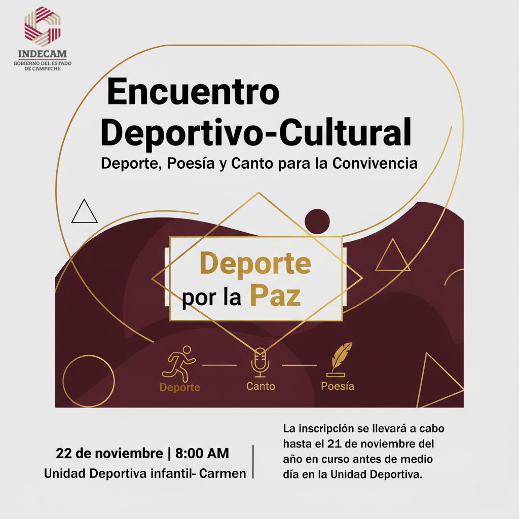 CONVOCAN A CARMELITAS AL ENCUENTRO DEPORTIVO-CULTURAL “DEPORTE POR LA PAZ”