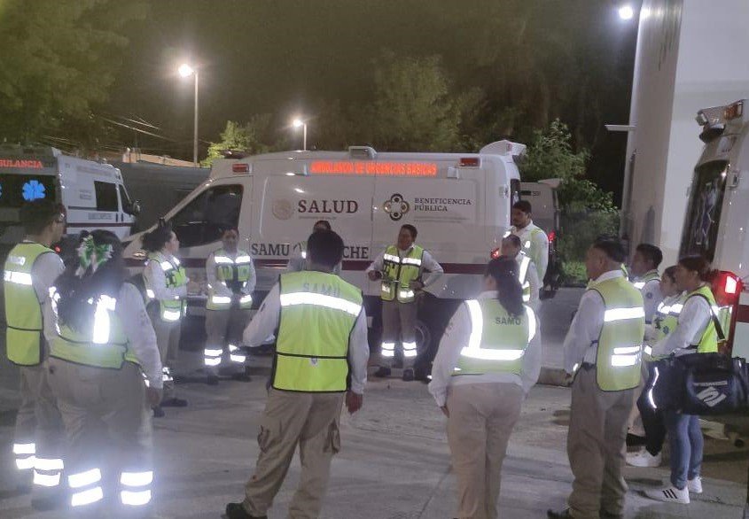 FORTALECEN RESPUESTA ANTE ACCIDENTES CON ATENCIÓN PREHOSPITALARIA