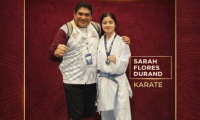 SARAH FLORES CLASIFICA AL CENTROAMERICANO DE KARATE EN REPÚBLICA DOMINICANA