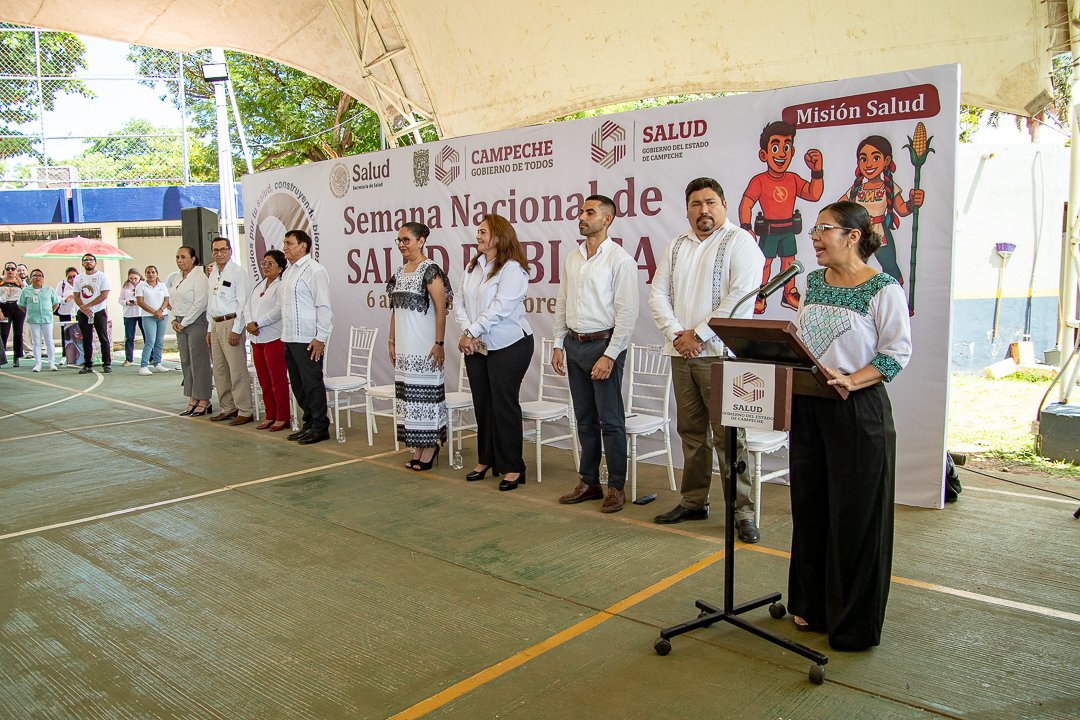 REFUERZAN ACCIONES PREVENTIVAS EN ESTUDIANTES DURANTE LA SEMANA NACIONAL DE SALUD PÚBLICA