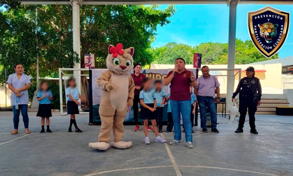 POLICÍA ESTATAL REALIZA JORNADA DE PREVENCIÓN EN LA H. PÉREZ MARTÍNEZ